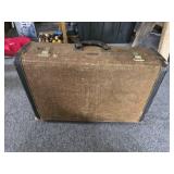 Vintage Bellevue Suitcase w/ Audio Cords