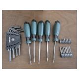 Torx Screwdriver Set, Husky Allen Wrenches