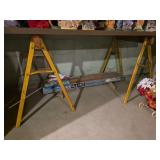 Metal Saw Horses, Set of 2