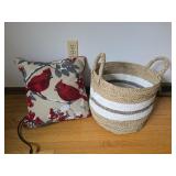 Basket & Pillow