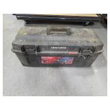 Plastic Tool Box w/Tools