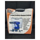 HDC 24 Volt Cordless Hammer Drill Kit