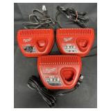 Milwaukee M12 Battery Chargers