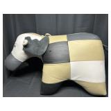 Reiner's Original Leather Moose Ottoman