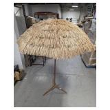 Tiki Patio Umbrella w/ Stand 5.5ft Diameter