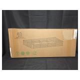Dark Grey Raised Garden Bed 8' x 4' x 1'