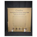 Swinging Safety Gate 30' - 43' Opening White