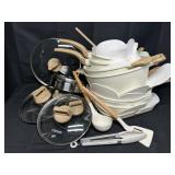 Carote White Cream 9 Piece Pots