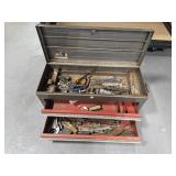 Metal Craftman Toolbox w/Tools