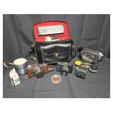 Vintage Cameras, Lenses, Camcorder, Etc