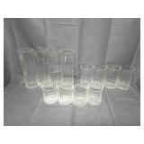 Glass Candle Holders Set of 16