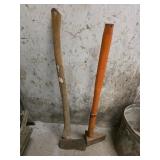 Wood Handle Axe & Metal Handle Maul