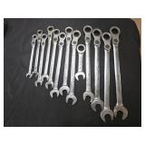 Gear Wrench Elbow Ratcheting Metric Wrenches