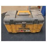 Craftsman Plastic Toolbox w/ Bike Tools / Parts