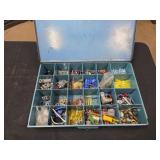 Metal Case w/ Electrical & Misc