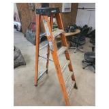 Husky 6ft Fiberglass Folding Step Ladder