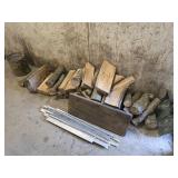 Firewood, Metal Can, Aluminum Scrap Pieces