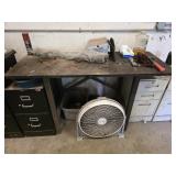 Steel Workbench (1' Thick) & Steel Base