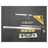 Levels, Rulers, Squares