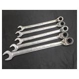 Snap On Metric Ratcheting Combination Wrenches