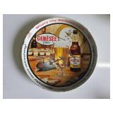 Genesee Beer Advertising Metal Tray 13 Inch
