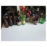 Vintage and Modern Beer Bottles Lot