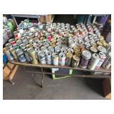 Vintage Beer Cans with Opener Slots