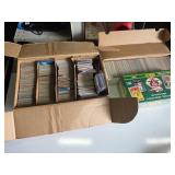 Large Assorted Sports Trading Card Collection