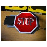Retractable School Bus Stop Sign With Wiring
