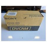 Sony PDVM-40N DVCAM 40-Minute Tape Lot of 7