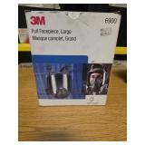 3M 6900 Full Facepiece Respirator, Large