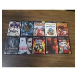 10 PlayStation 2 Video Games Assorted Titles