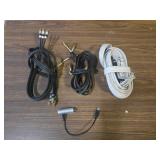 Audio Video RCA Cables and USB Adapter