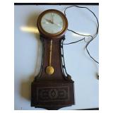 United Model 408 Electric Wall Clock USA