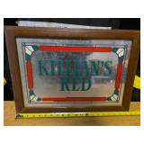 Killian's Red Framed Mirror Bar Sign