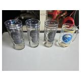 Buffalo Sabres Collector Glasses Set of 4