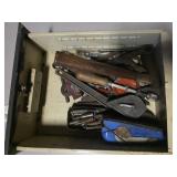 Hand Tools Lot With Stanley Hand Drill