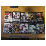 10 PlayStation 2 Game Discs with Cases