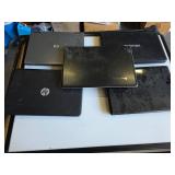 5 Laptops: HP, Toshiba, Lenovo, Untested