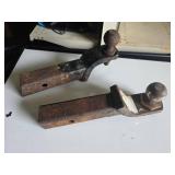 Rusted Steel Trailer Hitch Ball Mounts