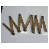 Wooden Folding Ruler Measuring Tool