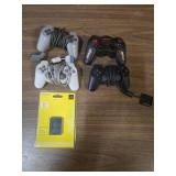 Sony PlayStation Controllers and PS2 Memory Card