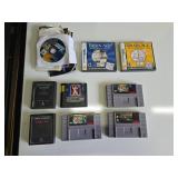 Video Game Cartridge and Disc Lot