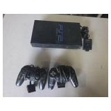 Sony PlayStation 2 Console with Two Controllers