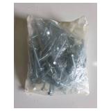 Bag of 100 5/16 x 3 HWWSHS Zinc Screws