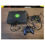 Microsoft Xbox Console With Two Controllers