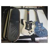 Tony Hawk Ride Skateboard and Guitar Controllers