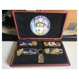 Wild Life Collector Pocket Knife Set with Keychain