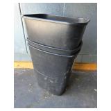 Sterilite SwingTop 7.5 Gal Trash Cans, Set of 2