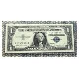 1957B One Dollar Silver Certificate Uncirculated